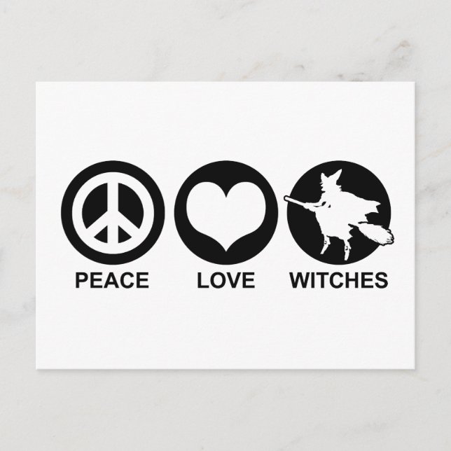Postal Testigos de amor por la paz (Anverso)
