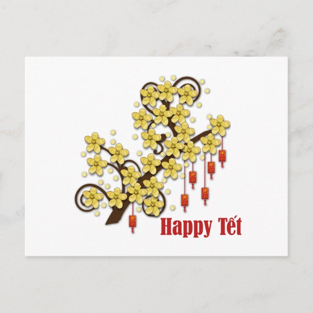 Postal Tet Hoa Mai (Anverso)