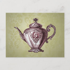 Postal Tetera Victoriana Antigua