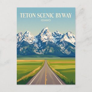 Postal Teton Scenic Byway Idaho