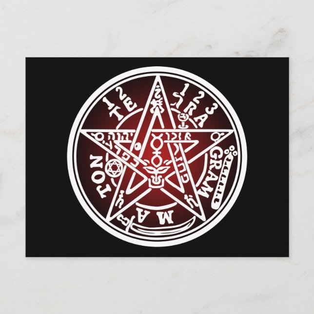 POSTAL TETRAGRAMMATON 01 (Anverso)