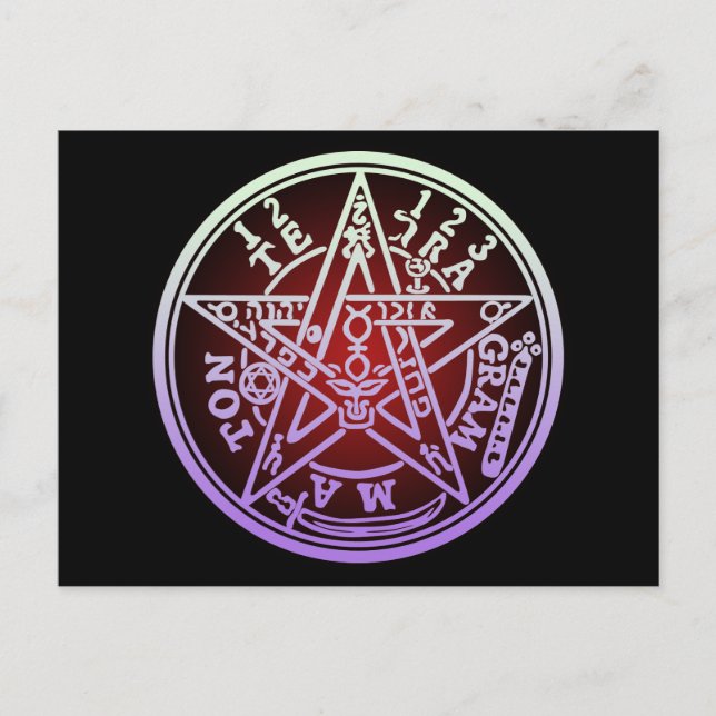 POSTAL TETRAGRAMMATON 03 (Anverso)