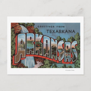 Postal Texarkana, Arkansas (Escena de cascada)