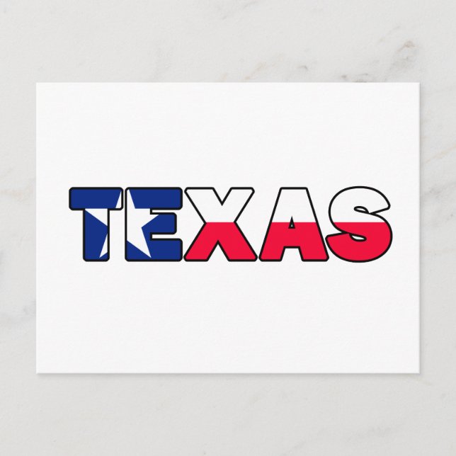 Postal Texas (Anverso)
