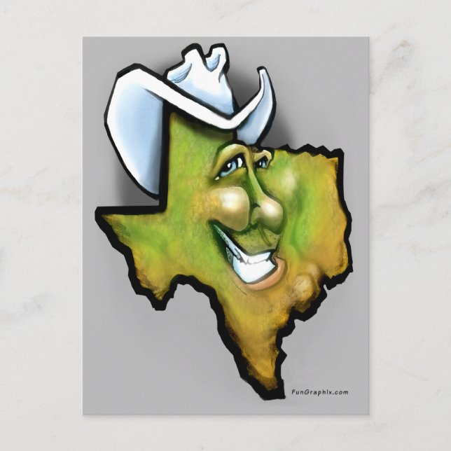 Postal Texas (Anverso)