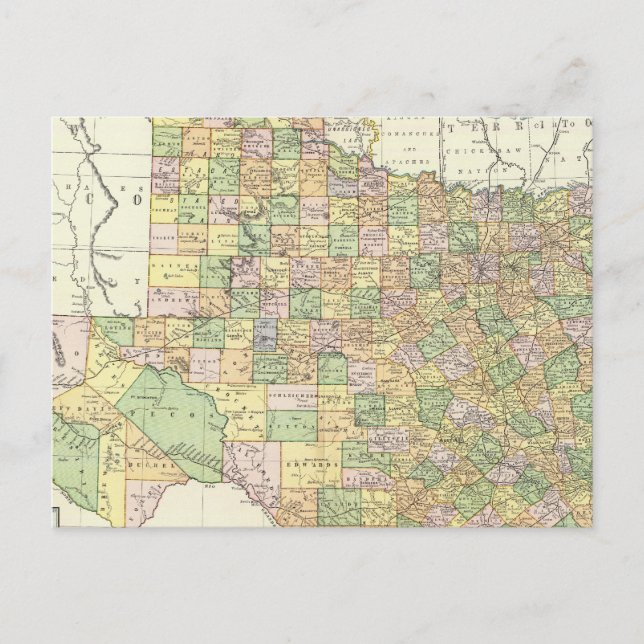 Postal Texas 15 (Anverso)