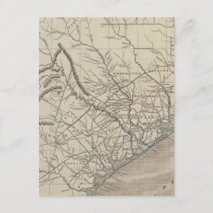 Postal Texas Atlas Map