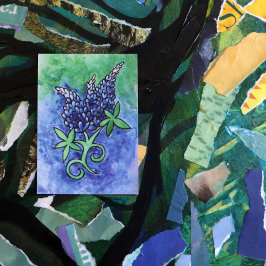 Postal Texas Bluebonnets