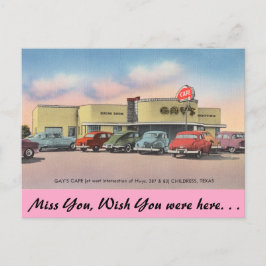 Postal Texas, café gay, Childress