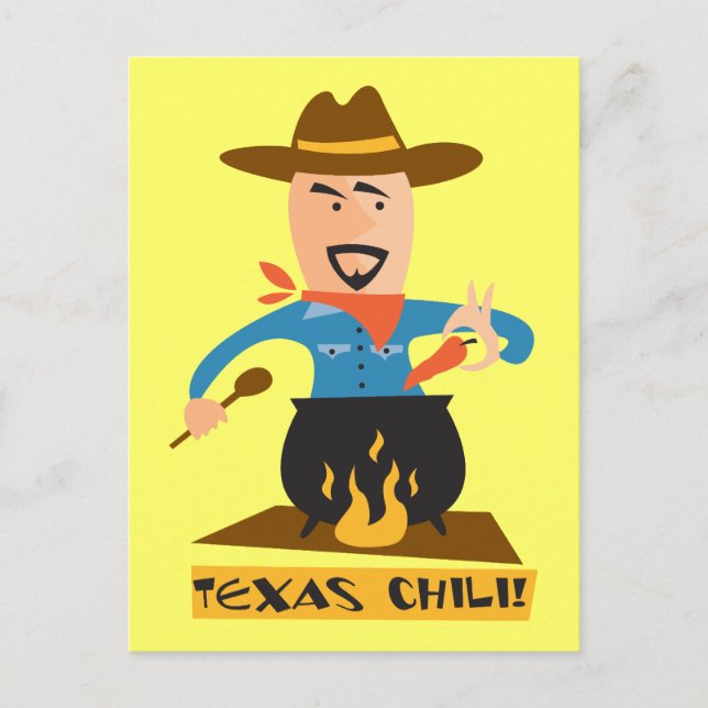 Postal Texas Chili (Anverso)