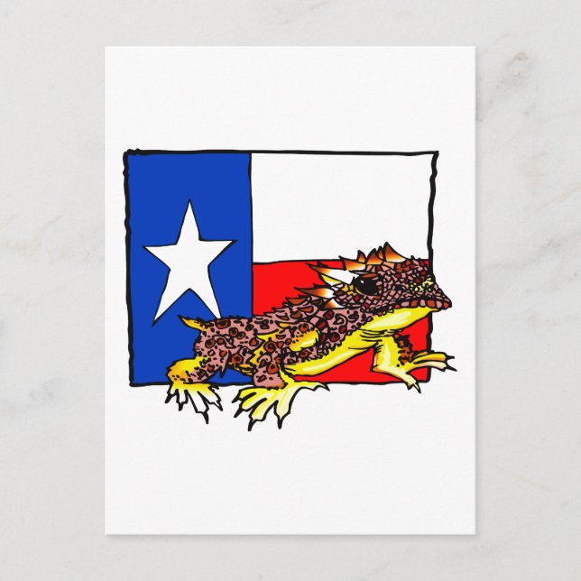 POSTAL TEXAS CORONÓ A TOAD (Anverso)