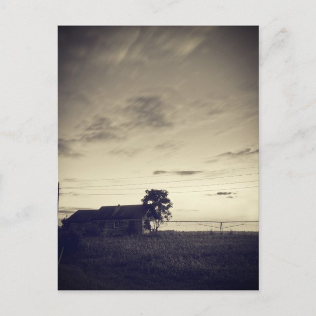 Postal Texas Countryside Twilight (Anverso)