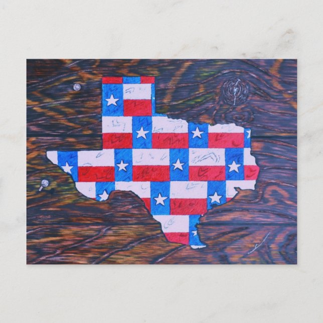 Postal Texas es grande (Anverso)