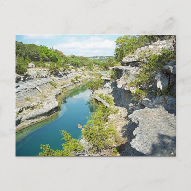 Postal Texas Hill Country (Anverso)