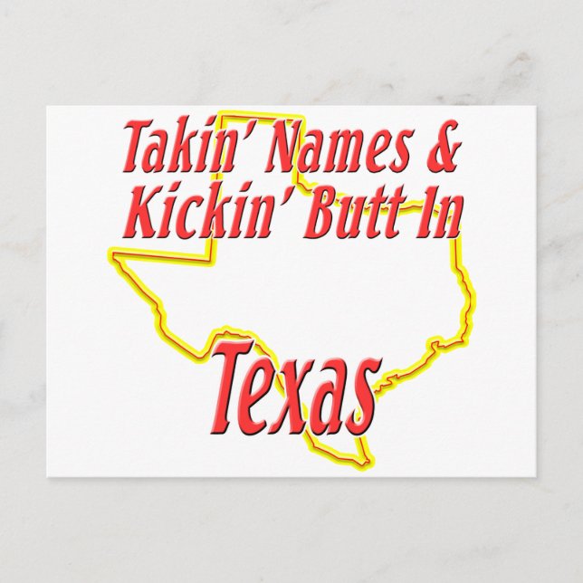 Postal Texas - Kickin' Butt (Anverso)