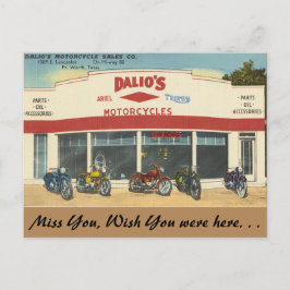 Postal Texas, Motocicletas de Dalio, Fort Worth