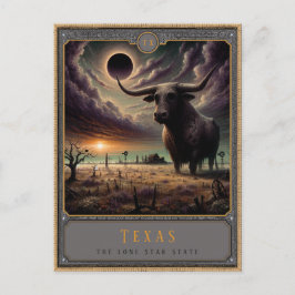 Postal Texas | Postcarta de arte gótico