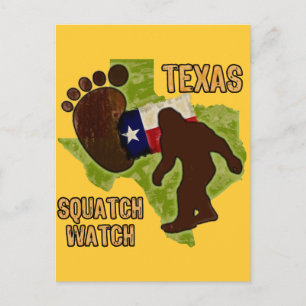 Postal Texas Squatch Watch