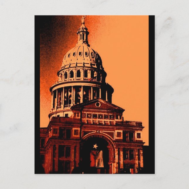 POSTAL TEXAS ST CAPITOL (Anverso)