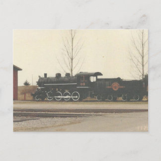 Postal Texas Steam Locomotive Postcard