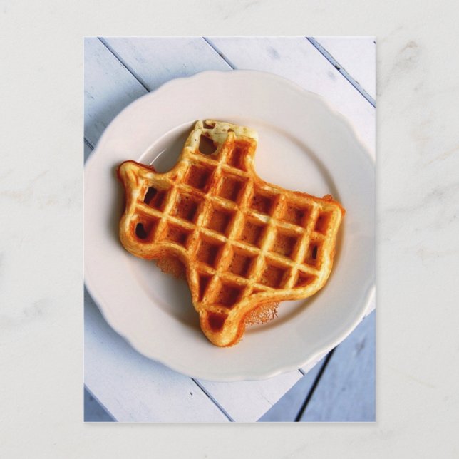 Postal Texas Waffle (Anverso)