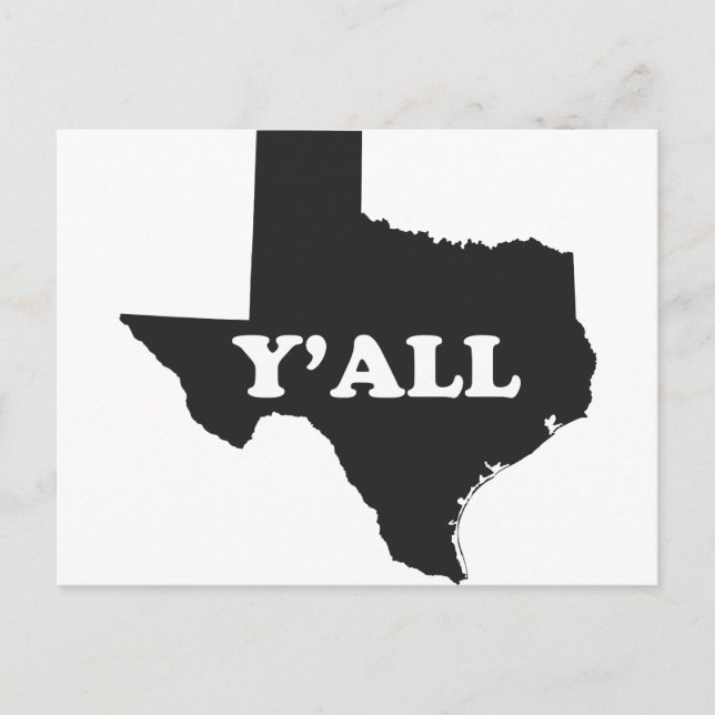 Postal Texas Yall (Anverso)