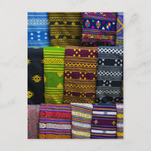 Postal Textiles De Tela En Venta