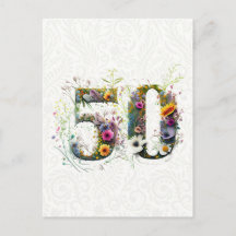 Texto decorativo de flores silvestres para cumplea