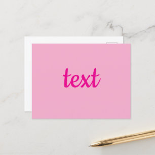 Postal Texto personalizable genial