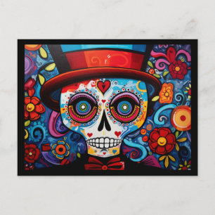 Postal texto personalizado 💀 Día de Muertos