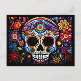 Postal Texto personalizado 💀 Día de Muertos