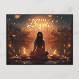 Postal Texto personalizado 🤩 Feliz Diwali