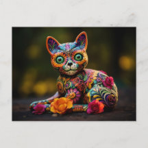 Texto personalizado 💀😺 Gato De Los Muertos