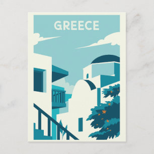 Postal Texto personalizado Grecia