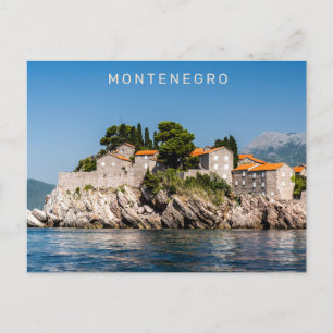 Postal Texto personalizado Montenegro