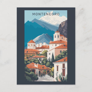 Postal Texto personalizado Montenegro