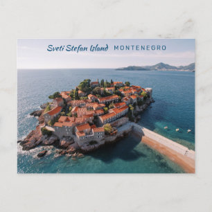 Postal Texto personalizado Montenegro