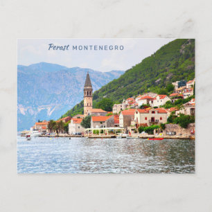 Postal Texto personalizado Montenegro