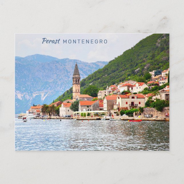 Postal Texto personalizado Montenegro (Anverso)