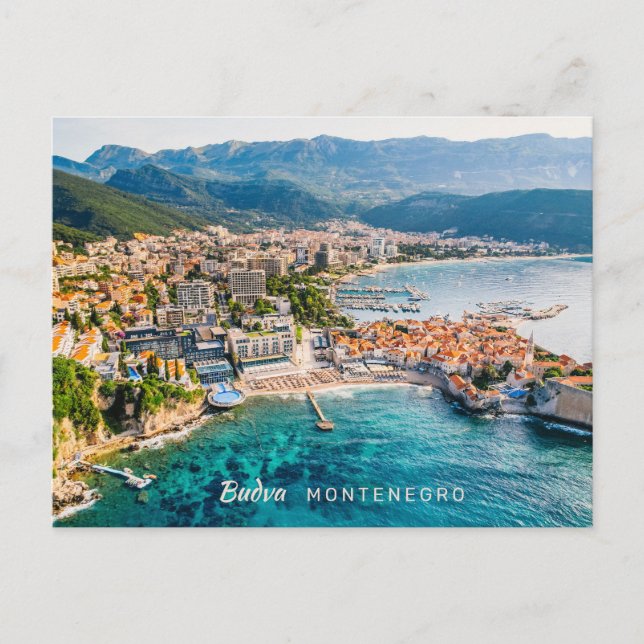 Postal Texto personalizado Montenegro (Anverso)