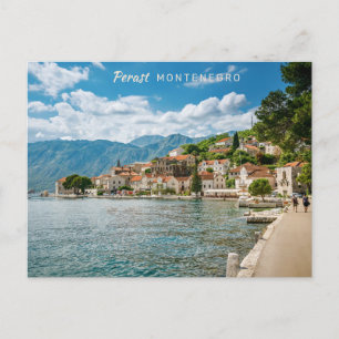 Postal Texto personalizado Montenegro