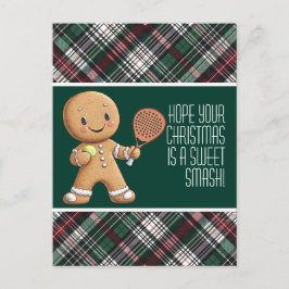 Postal 🎾 texto 🎄 Personalizado, Padel Powered Navidades