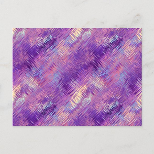 Postal Textura Amethyst Purple Crystal Gel (Anverso)