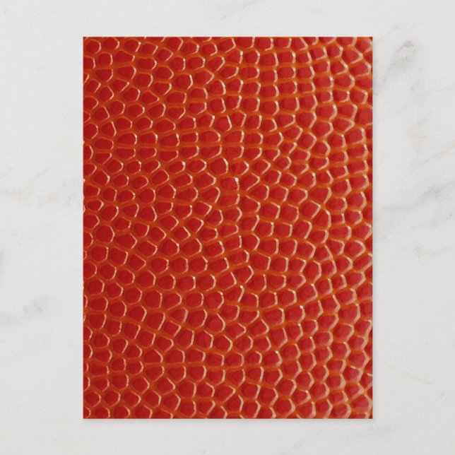 Postal Textura de cierre del baloncesto (Anverso)