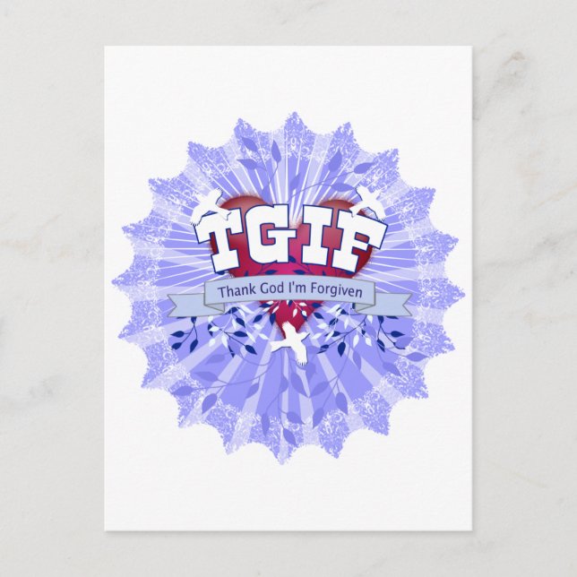 POSTAL TGIF (Anverso)