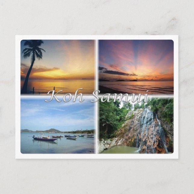 Postal TH Thailand - Koh Samui - (Anverso)