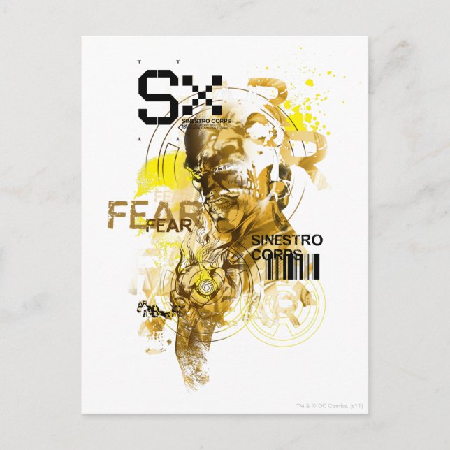 Postal Thaal Sinestro 11 (Anverso)