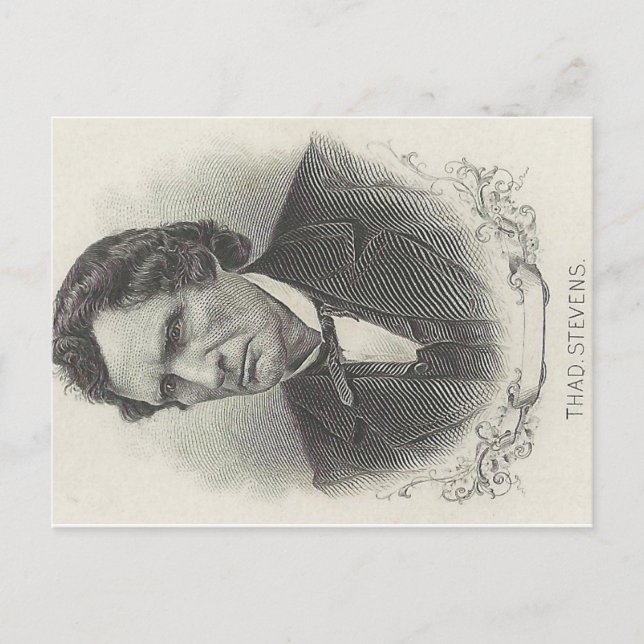 Postal Thaddeus Stevens (Anverso)