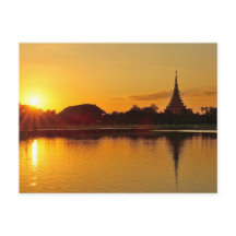 Thailand - sunset in Khon Kaen
