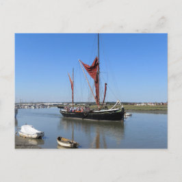 Postal Thames Barge Sailing Bote